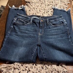 Judy Blue Dark Wash Cropped Jeans